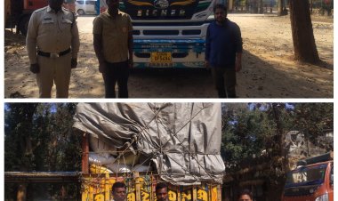 जशपुर: अवैध धान परिवहन पर प्रशासन की बड़ी स्ट्राइक, झारखंड से आ रही 500 बोरी धान जब्त