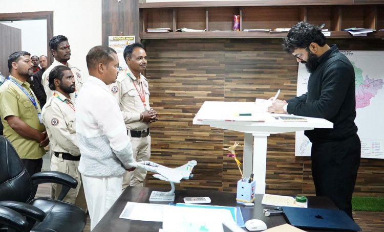 कलेक्टर जनदर्शन: "शिकायतों का निराकरण केवल समयबद्ध नहीं, बल्कि गुणवत्तापूर्ण भी हो" - कलेक्टर श्री रोहित व्यास