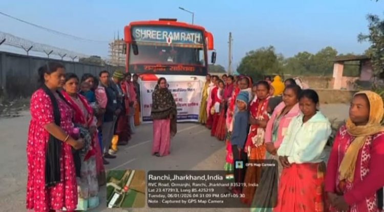 कुनकुरी विकास खंड के 47 कृषि सखियों ने झारखंड रांची के ओरमांझी में सीखें आधुनिक खेती के गुण 