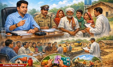 जशपुर: कलेक्टर रोहित व्यास ने की विकास कार्यों की समीक्षा, ग्राम पंचायतों में पात्र हितग्राहियों को योजनाओं से जोड़ने के सख्त निर्देश