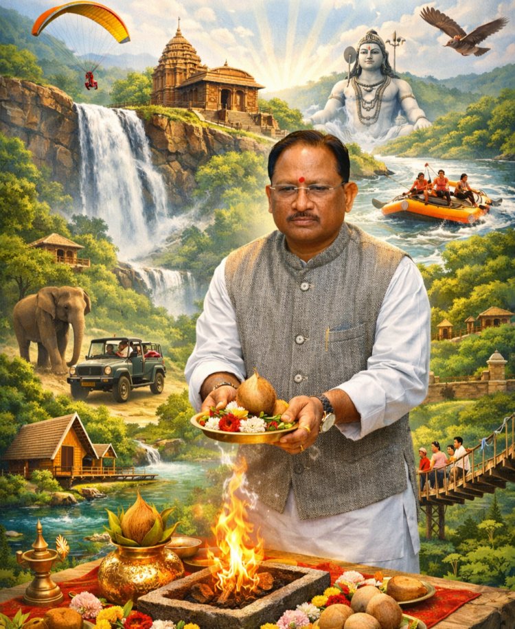 जशपुर के पर्यटन को लगेंगे पंख: मुख्यमंत्री श्री विष्णुदेव साय कल करेंगे मयाली-बगीचा विकास परियोजना का भूमिपूजन