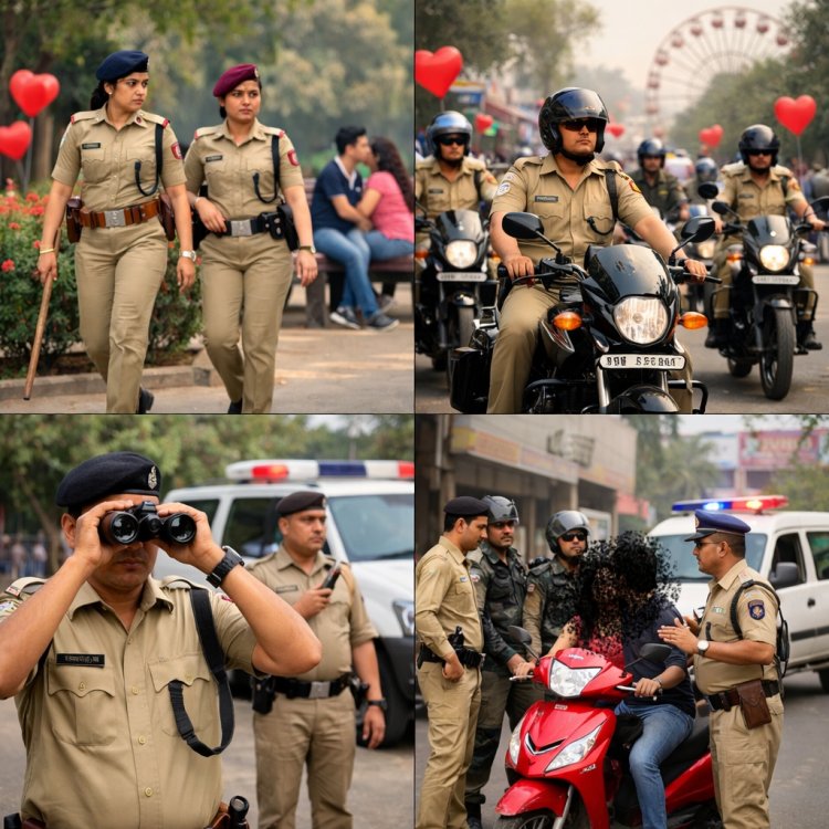 वैलेंटाइन डे पर दुर्ग पुलिस का 'सुरक्षा चक्र': हुड़दंगियों पर रहेगी पैनी नजर, चप्पे-चप्पे पर तैनात रहेंगे 30 थाना प्रभारी