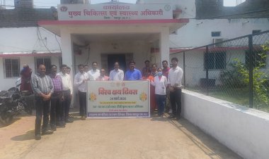 टी.बी. मुक्त जशपुर की ओर बढ़ते कदम: जिले में 'निक्षय निरामय 2.0' अभियान का भव्य आगाज