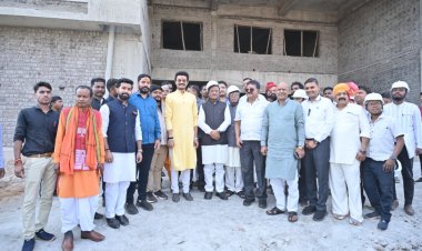 जशपुर की नई 'लाइफलाइन': मुख्यमंत्री श्री विष्णु देव साय ने निर्माणाधीन जगदेव राम उरांव कल्याण आश्रम चिकित्सालय का किया अवलोकन