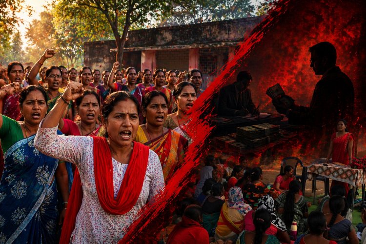 लुड़ेग से उठी विद्रोह की चिंगारी: भ्रष्टाचार और 'कमीशनखोरी' के खिलाफ आंगनबाड़ी कार्यकर्ताओं का हल्लाबोल, बेनकाब होंगे बेलगाम अधिकारी!