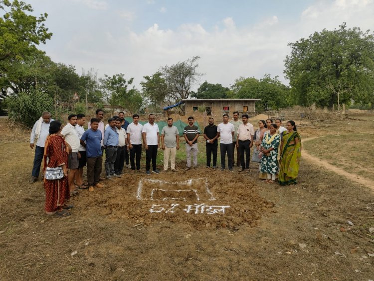 जशपुर: सुशासन तिहार के साथ खूंटीटोली में स्वच्छता और जल संरक्षण का शंखनाद; बना 5% जल संचय मॉडल