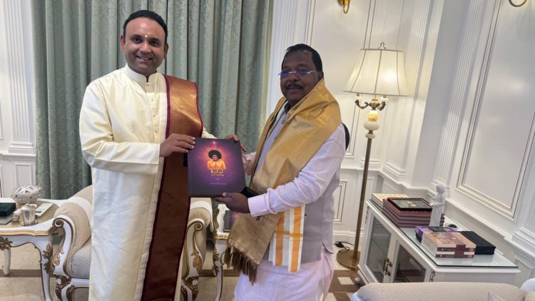 छत्तीसगढ़ के कृषि मंत्री रामविचार नेताम ने श्री सत्य साई ग्राम का किया दौरा: 'मॉर्निंग न्यूट्रिशन प्रोग्राम' को सशक्त बनाने पर हुई चर्चा