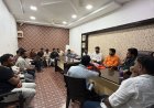 भाजयुमो जिलाध्यक्ष विजय आदित्य सिंह जूदेव का कांसाबेल आगमन , 'सेवा संकल्प अभियान' को लेकर बनी भव्य रणनीति